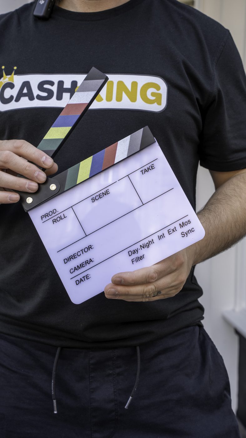 Videography being filmed on location for a client campaign