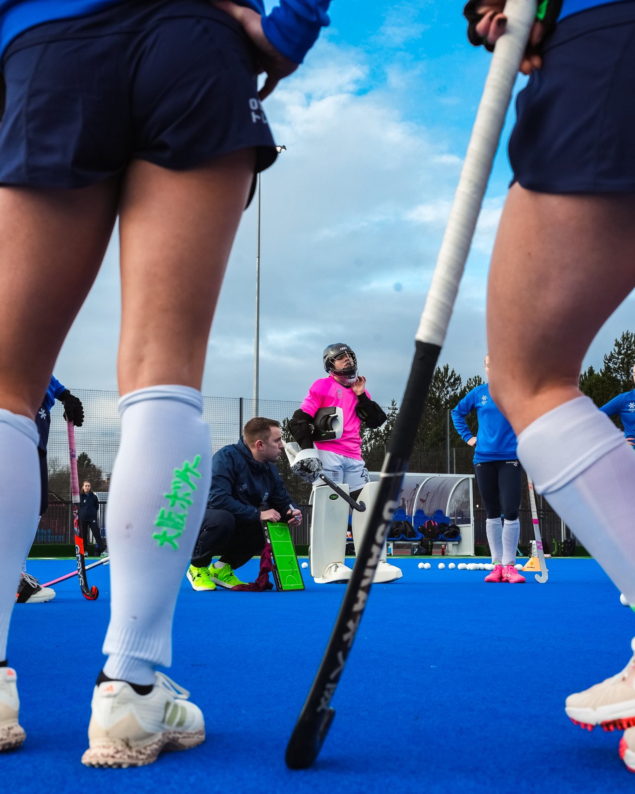 Women's Scottish Hockey campaign photography